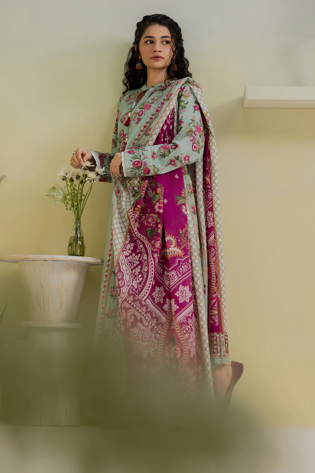 Kurta Dupatta Trouser - 2445 - Image 7