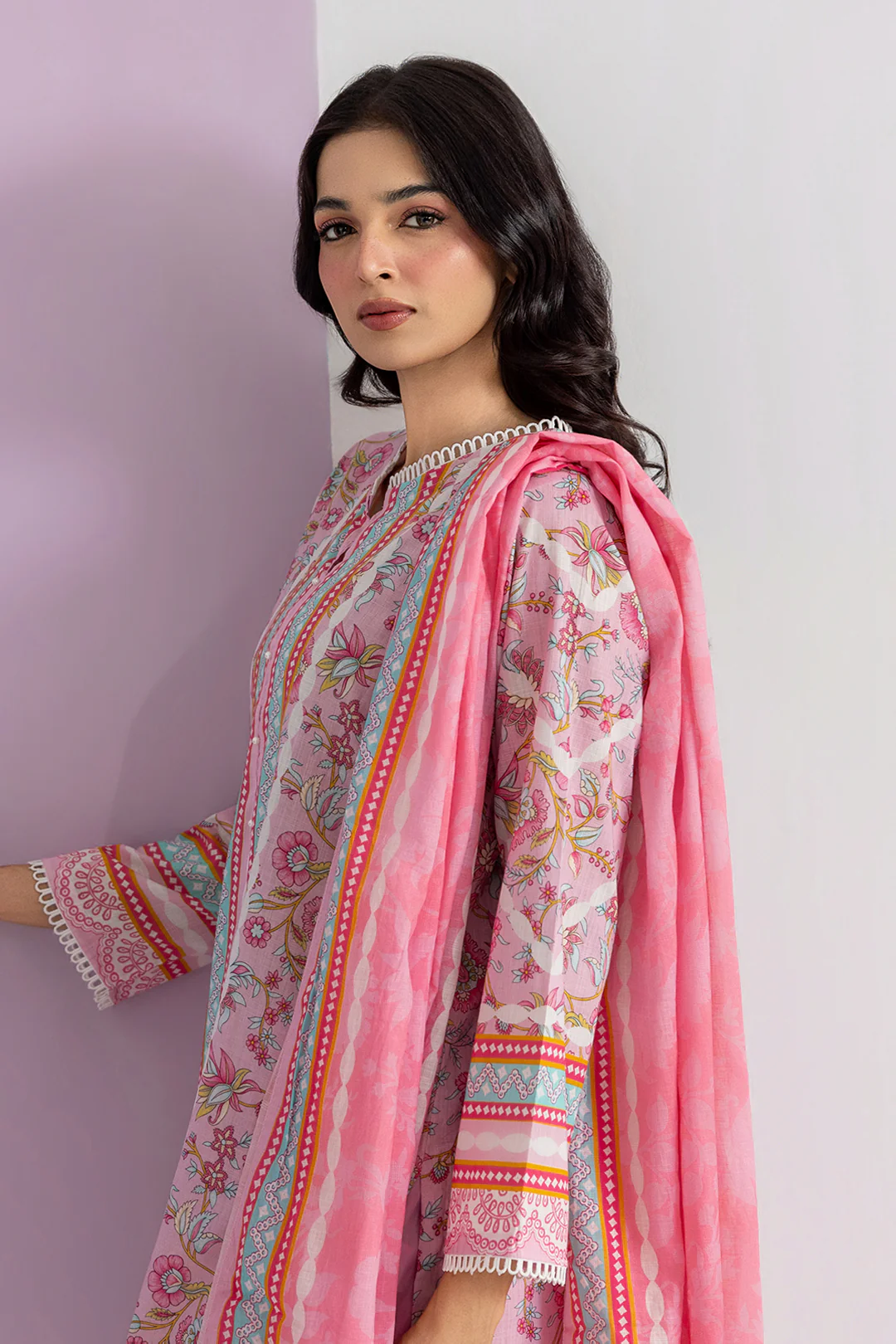Kurta Dupatta Trouser - 2494 - Image 4