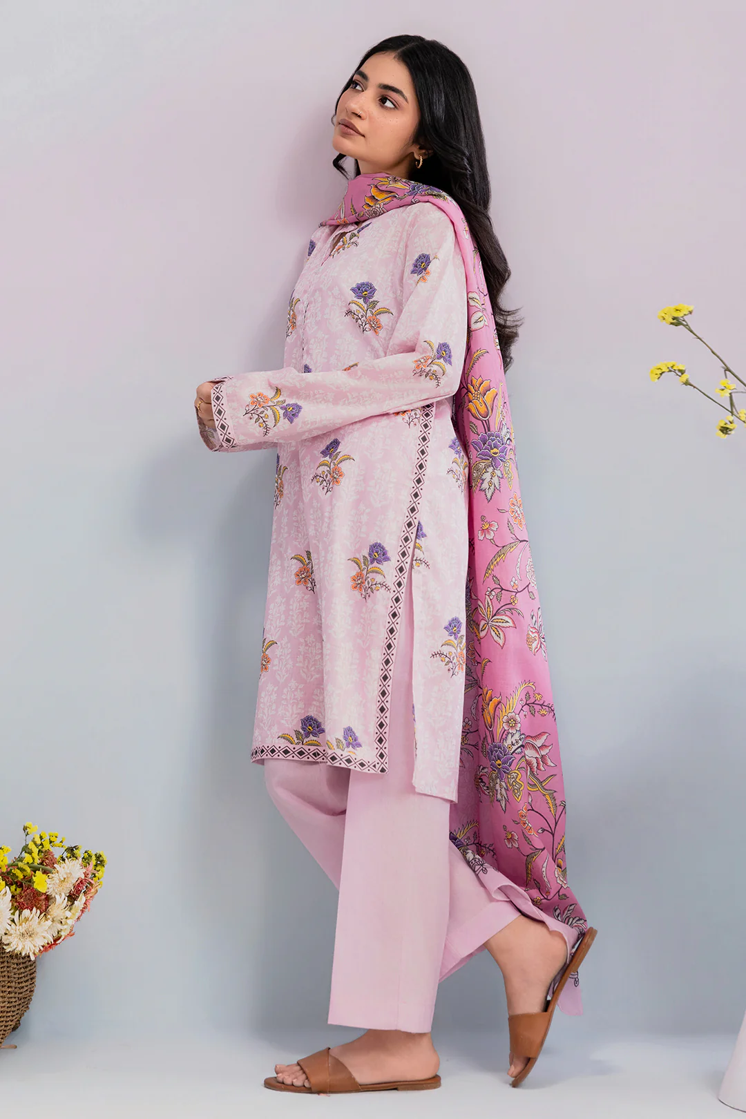 Kurta Dupatta Trouser - 2690 - Image 6