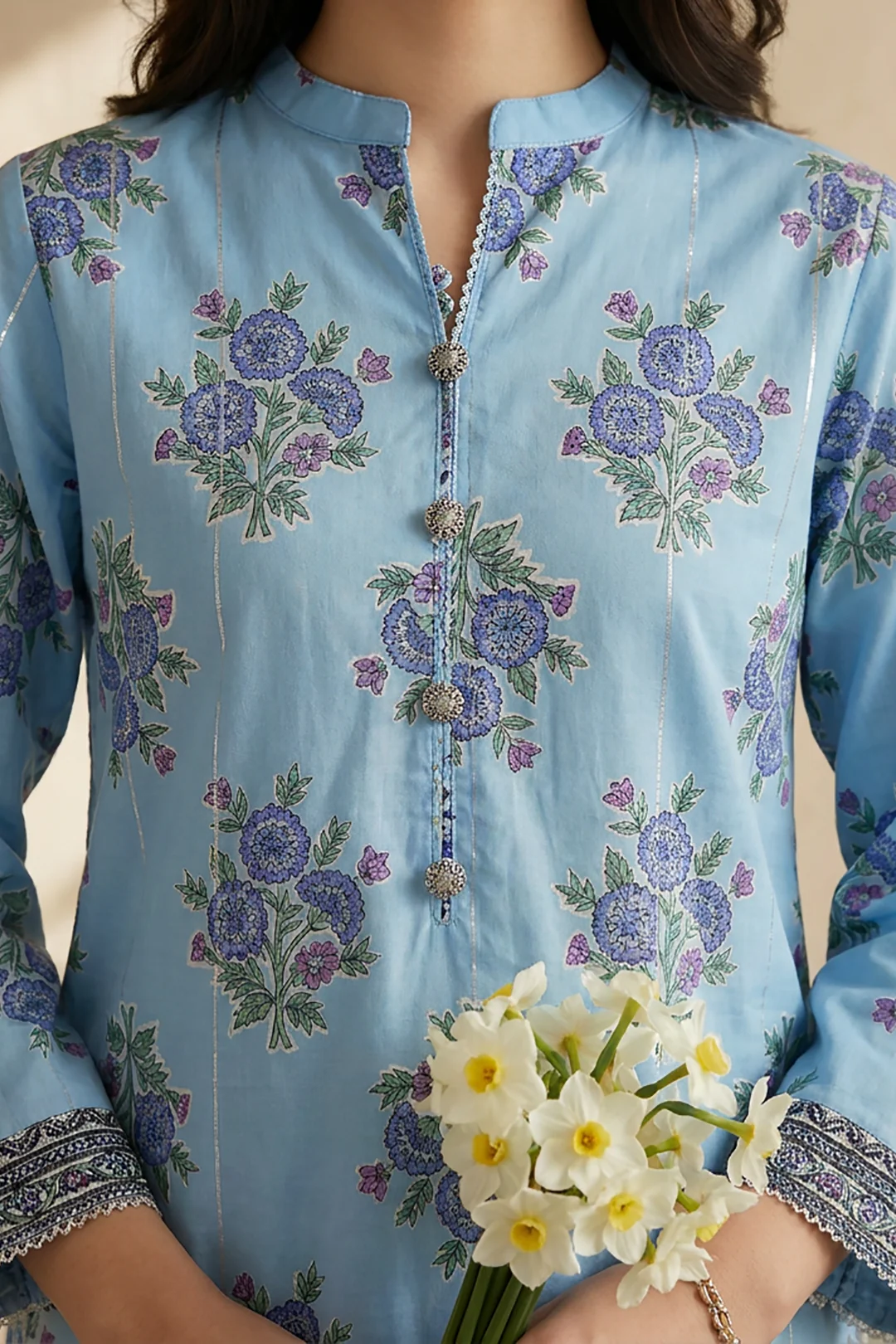 Kurta Dupatta Trouser - 2959 - Image 3
