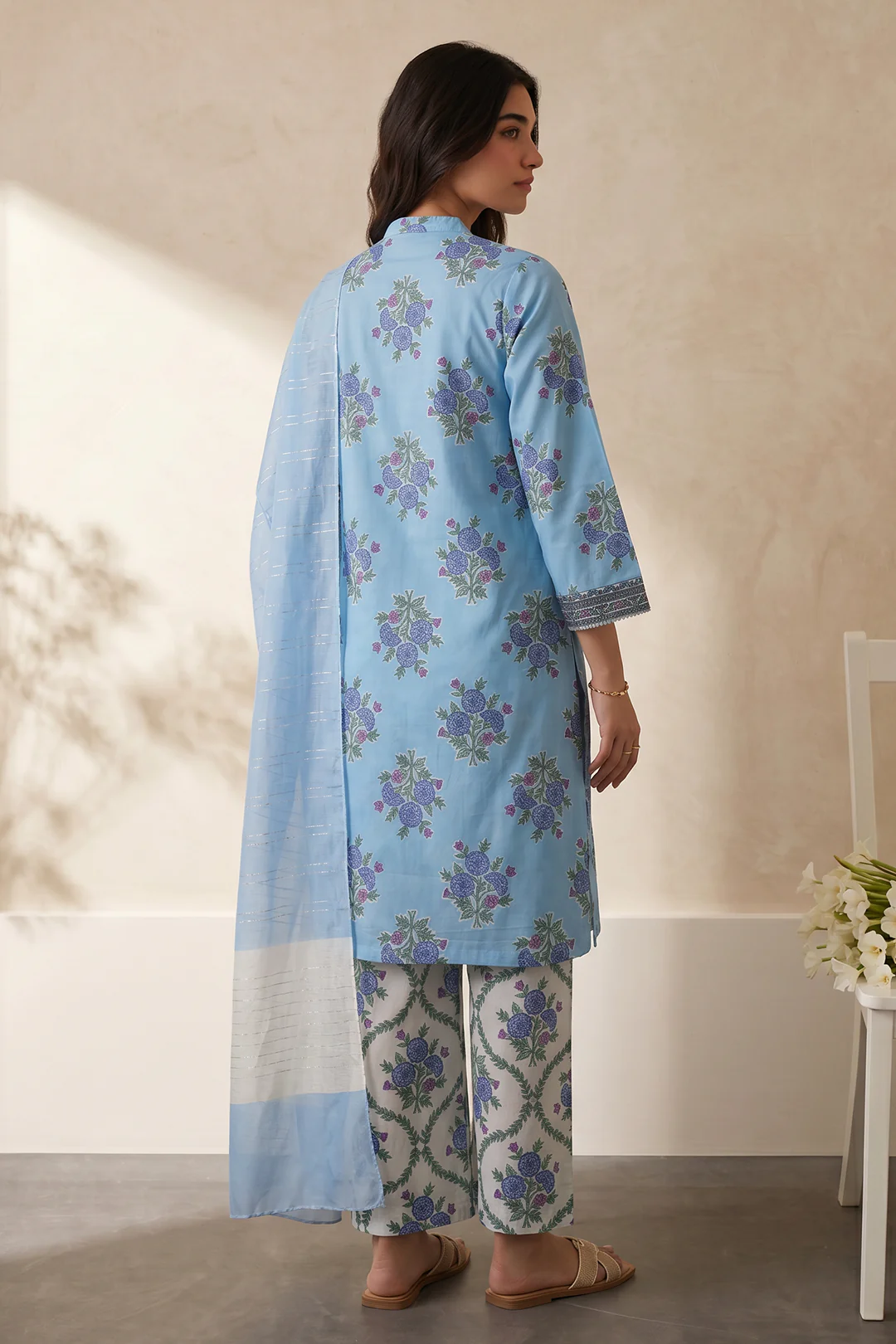 Kurta Dupatta Trouser - 2959 - Image 6