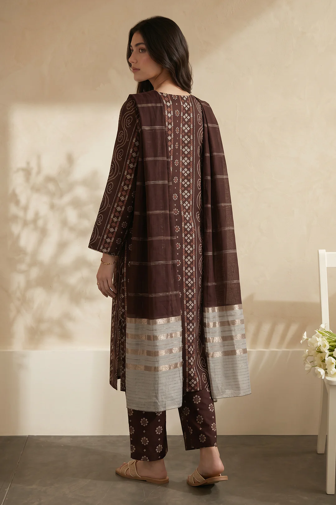 Kurta Dupatta Trouser - 2961 - Image 6