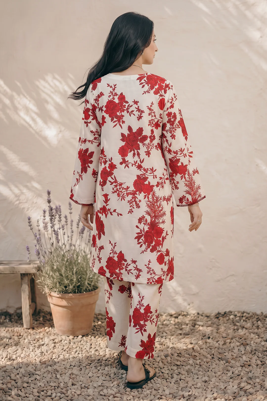 Kurta Dupatta Trouser - 2971 - Image 6