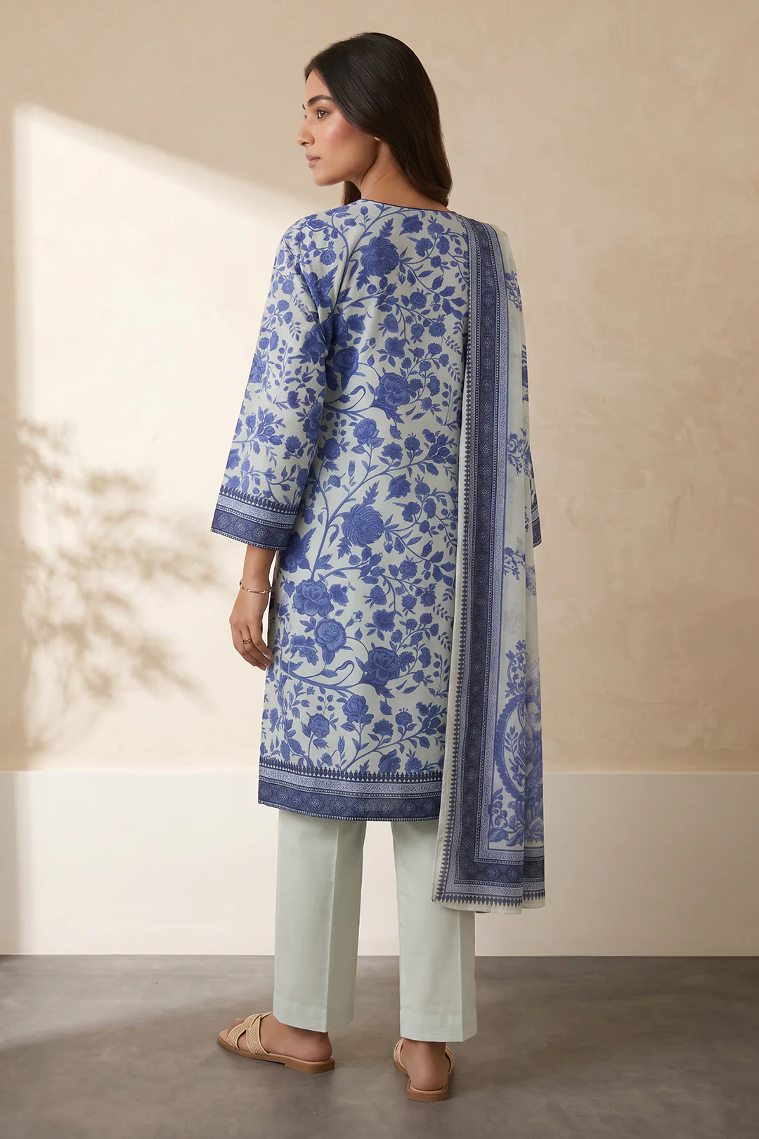 Kurta Dupatta Trouser - 3151 - Image 6
