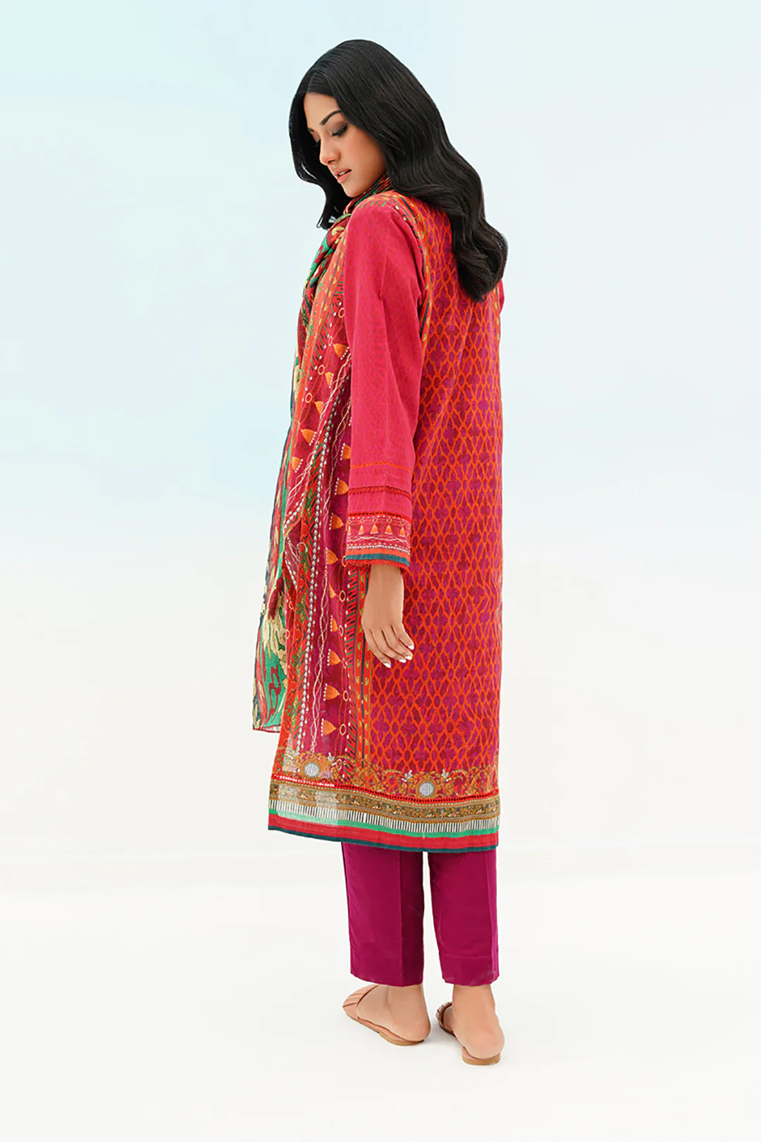 Kurta Dupatta Trouser - 1367 - Image 5