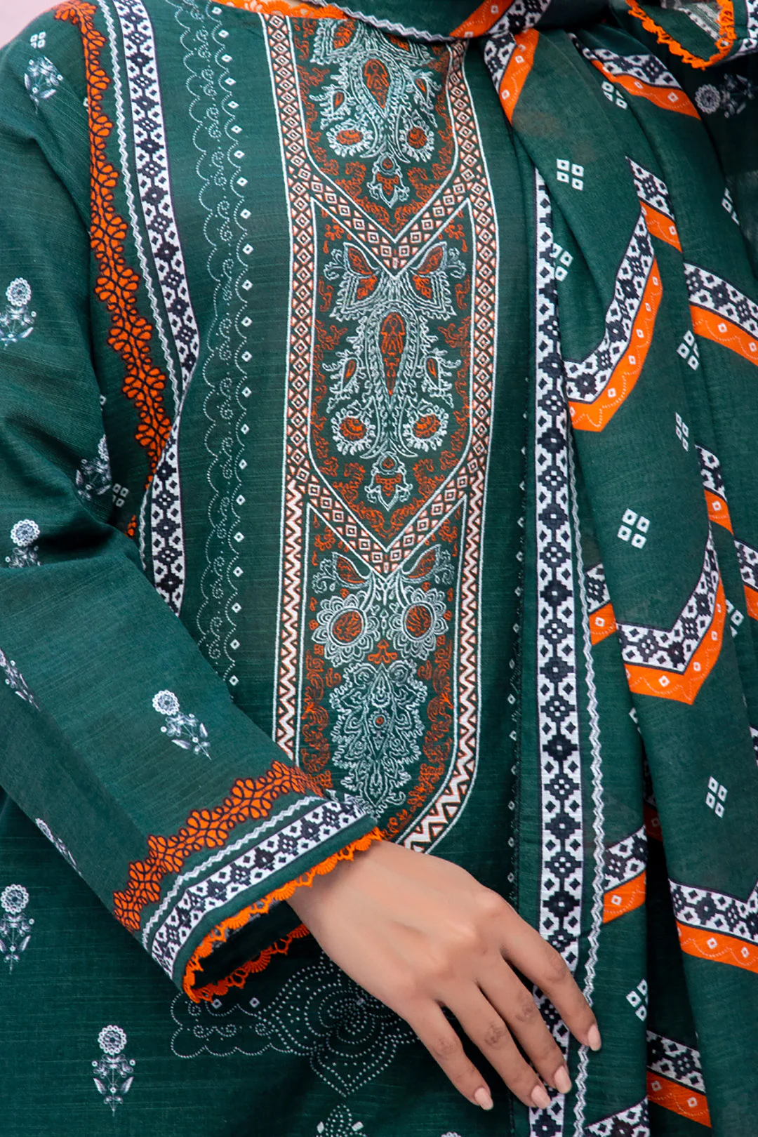 Kurta Dupatta Trouser - 1527 - Image 4