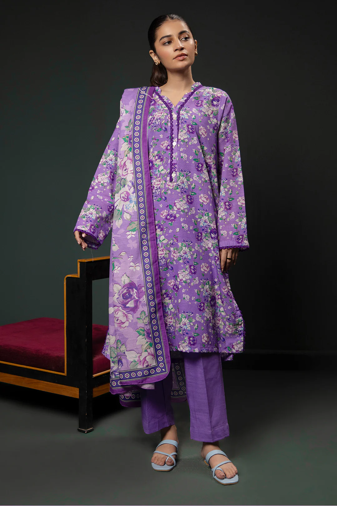 Kurta Dupatta Trouser - 2948