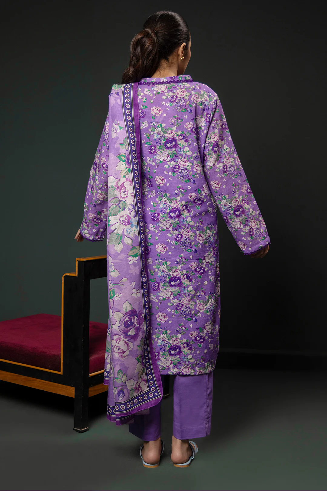 Kurta Dupatta Trouser - 2948 - Image 10