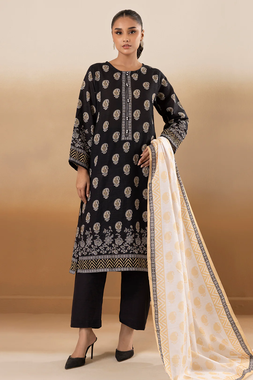 Kurta Dupatta Trouser - 3011