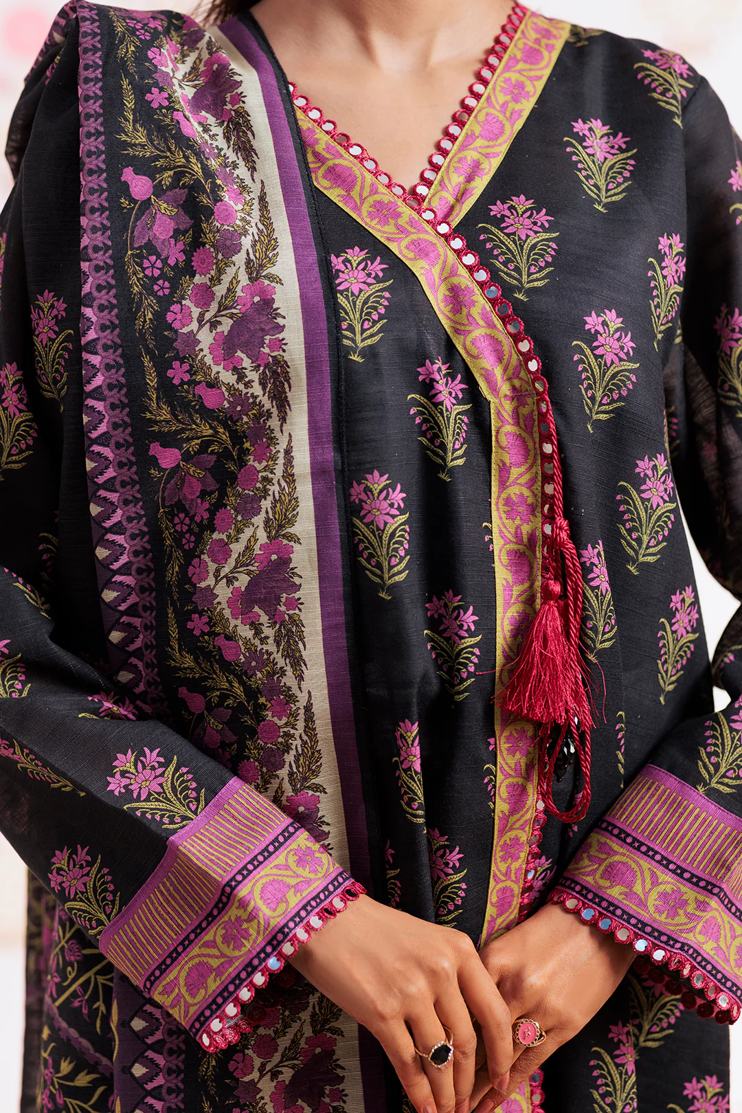 Kurta Dupatta Trouser - 3070 - Image 5