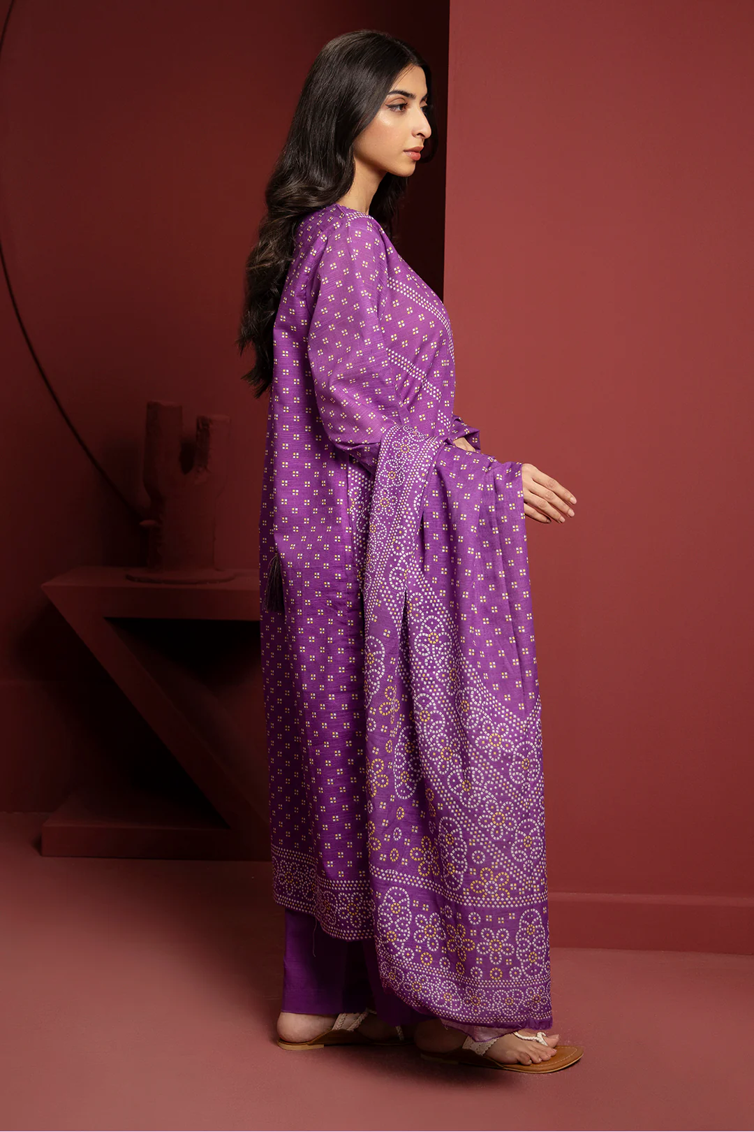 Kurta Dupatta Trouser - 3072 - Image 3