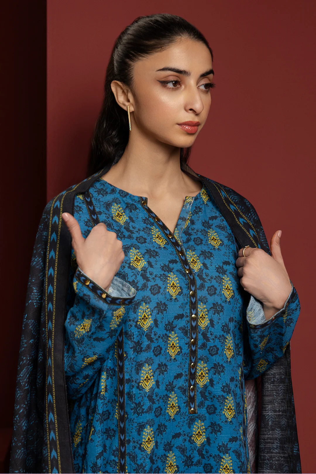 Kurta Dupatta Trouser - 3115 - Image 2
