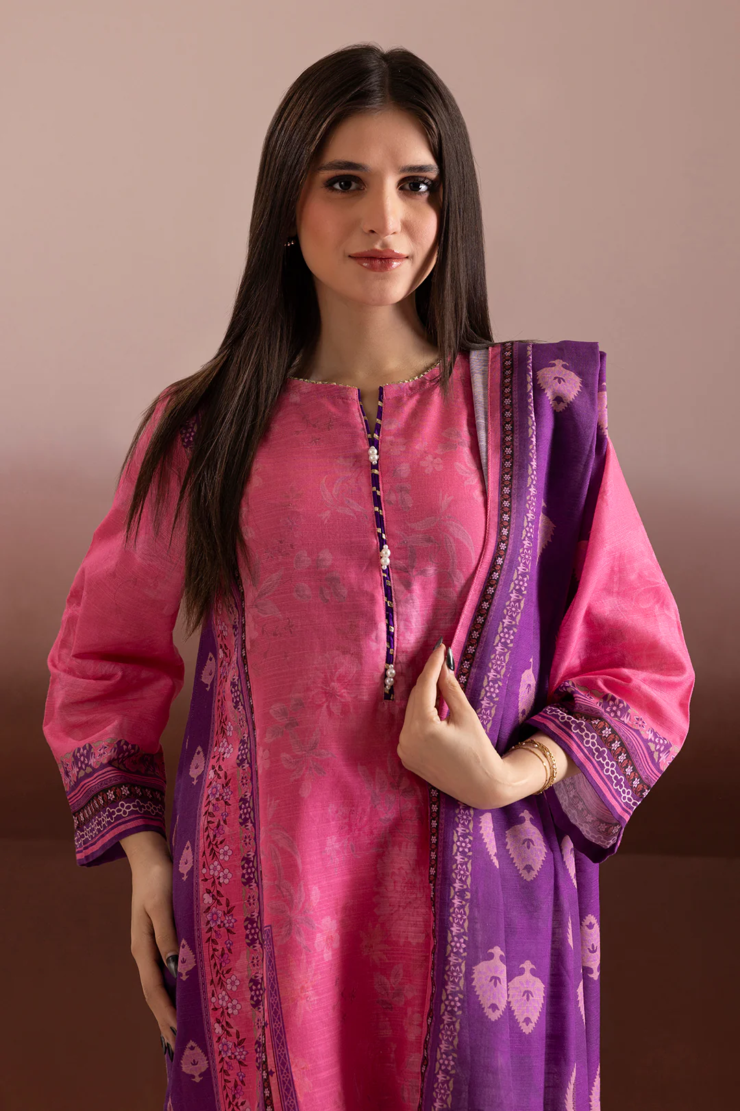 Kurta Dupatta Trouser - 3116 - Image 2