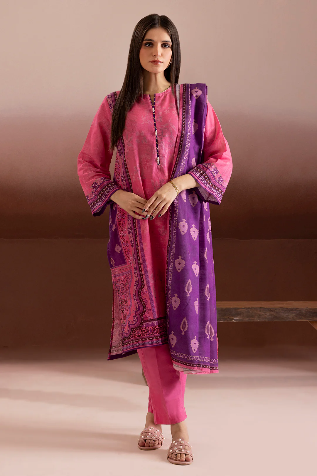 Kurta Dupatta Trouser - 3116 - Image 3
