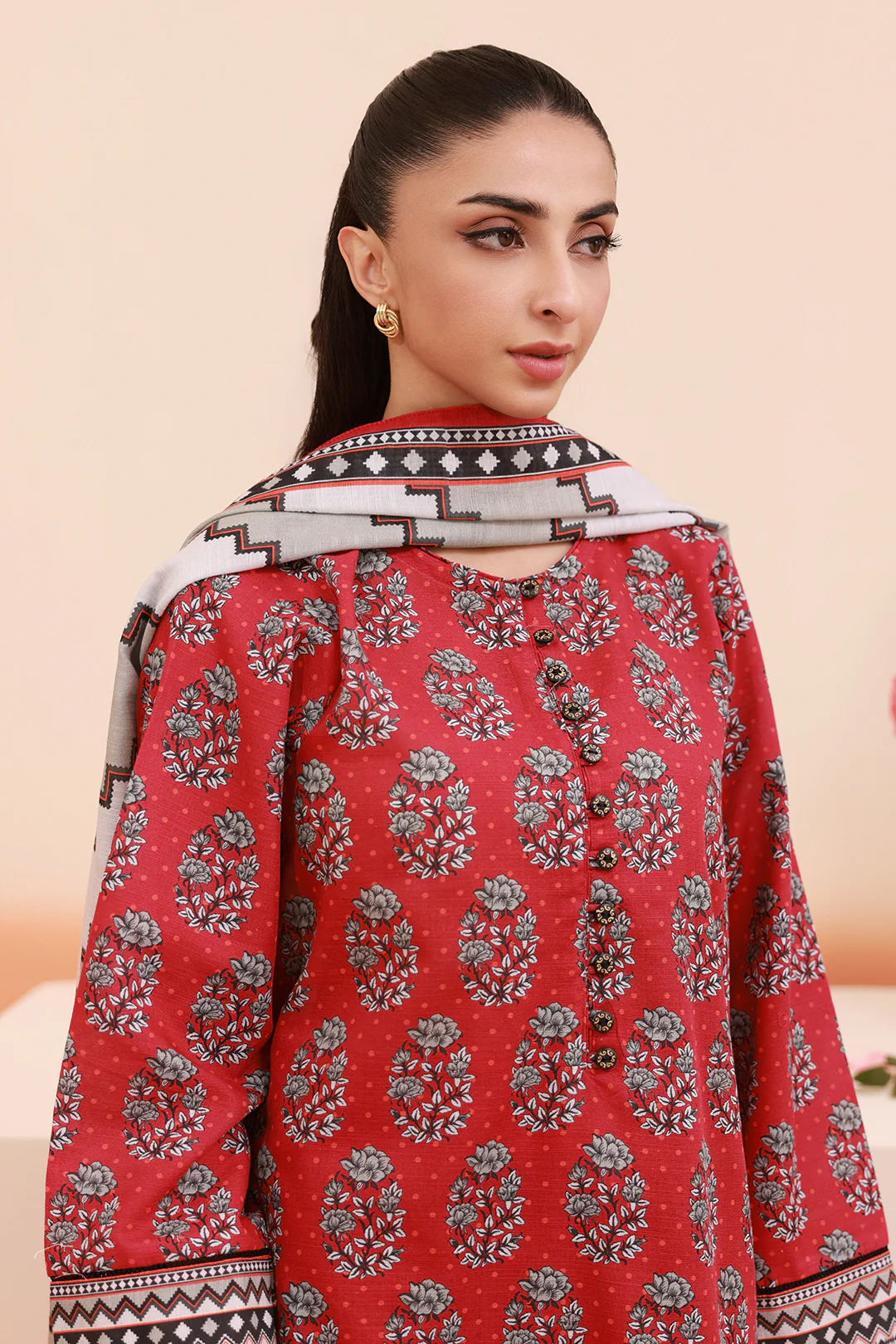 Kurta Dupatta Trouser - 3117 - Image 12