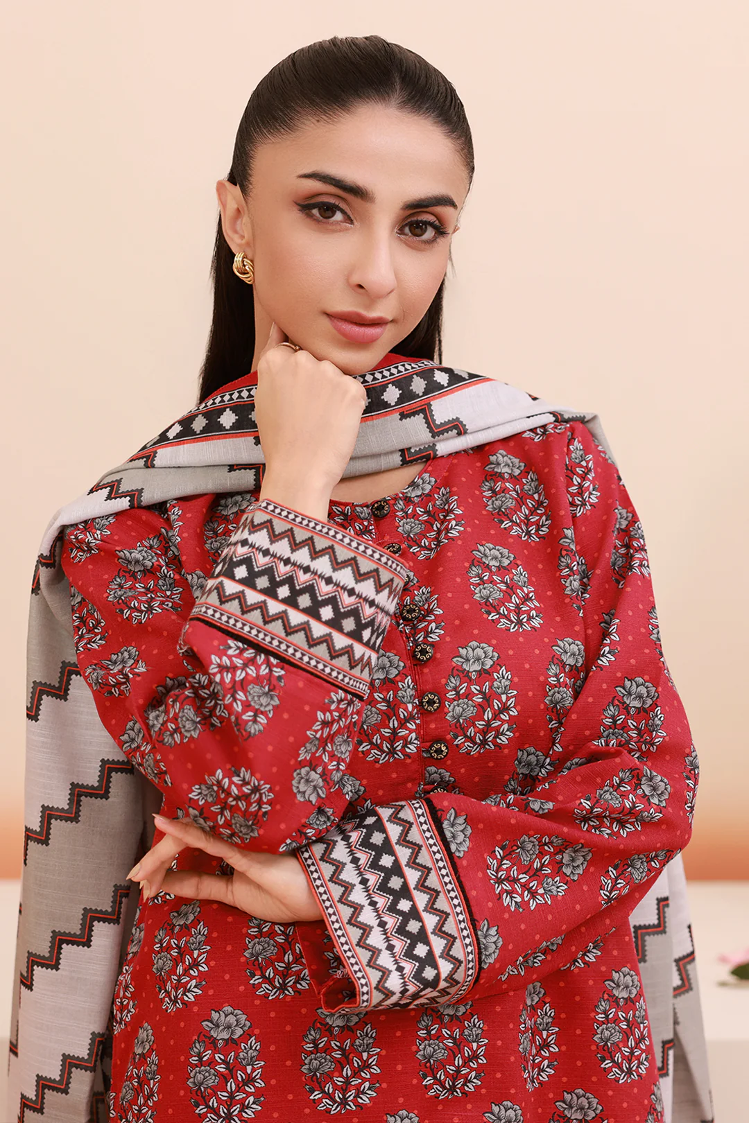 Kurta Dupatta Trouser - 3117 - Image 14