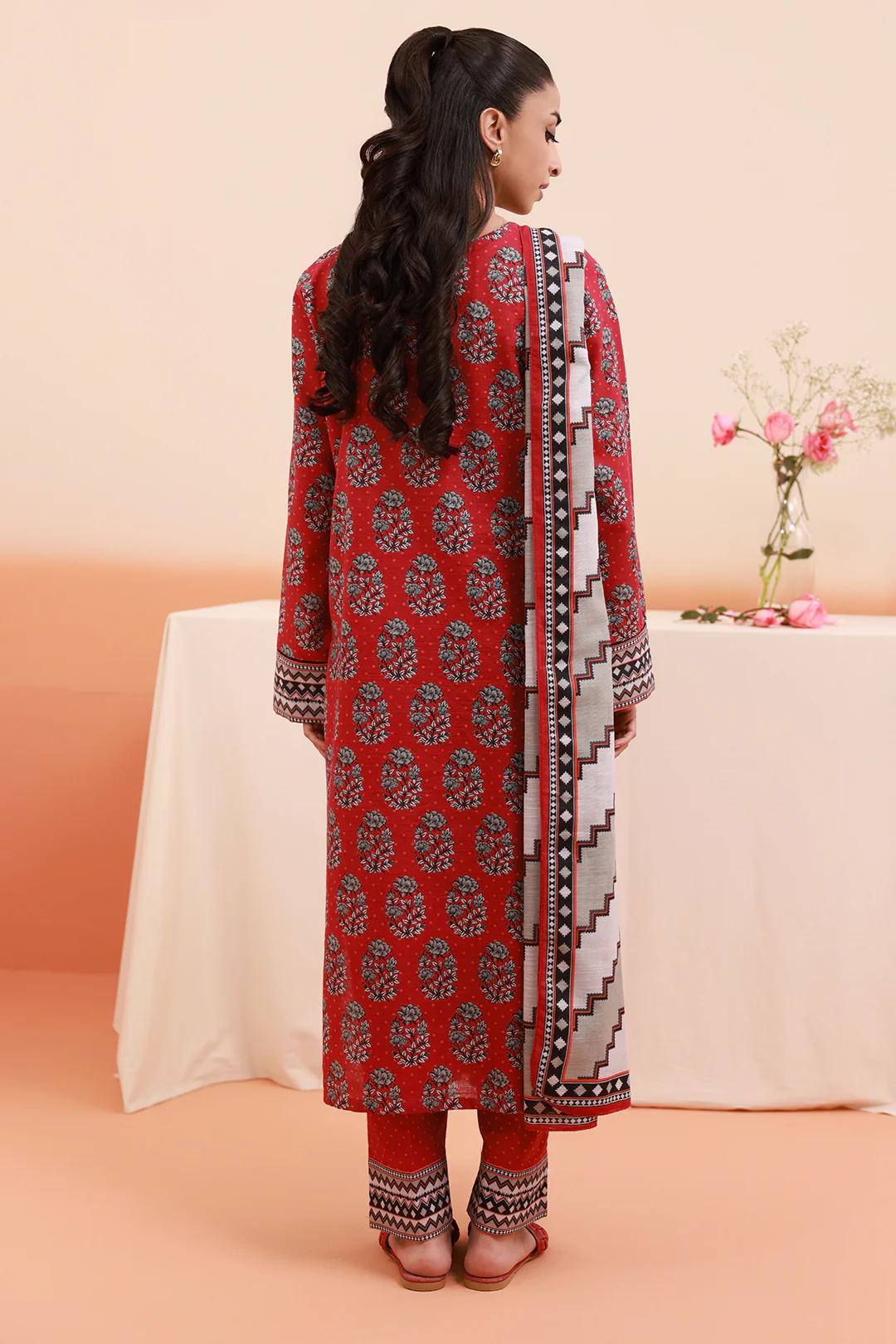 Kurta Dupatta Trouser - 3117 - Image 17