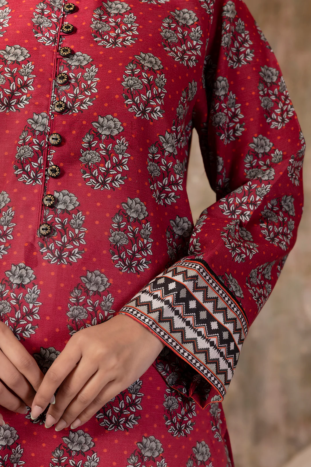 Kurta Dupatta Trouser - 3117 - Image 7