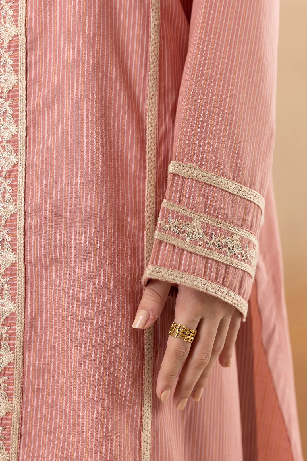 Embroidered Kurta Dupatta Trouser - 3371 - Image 6