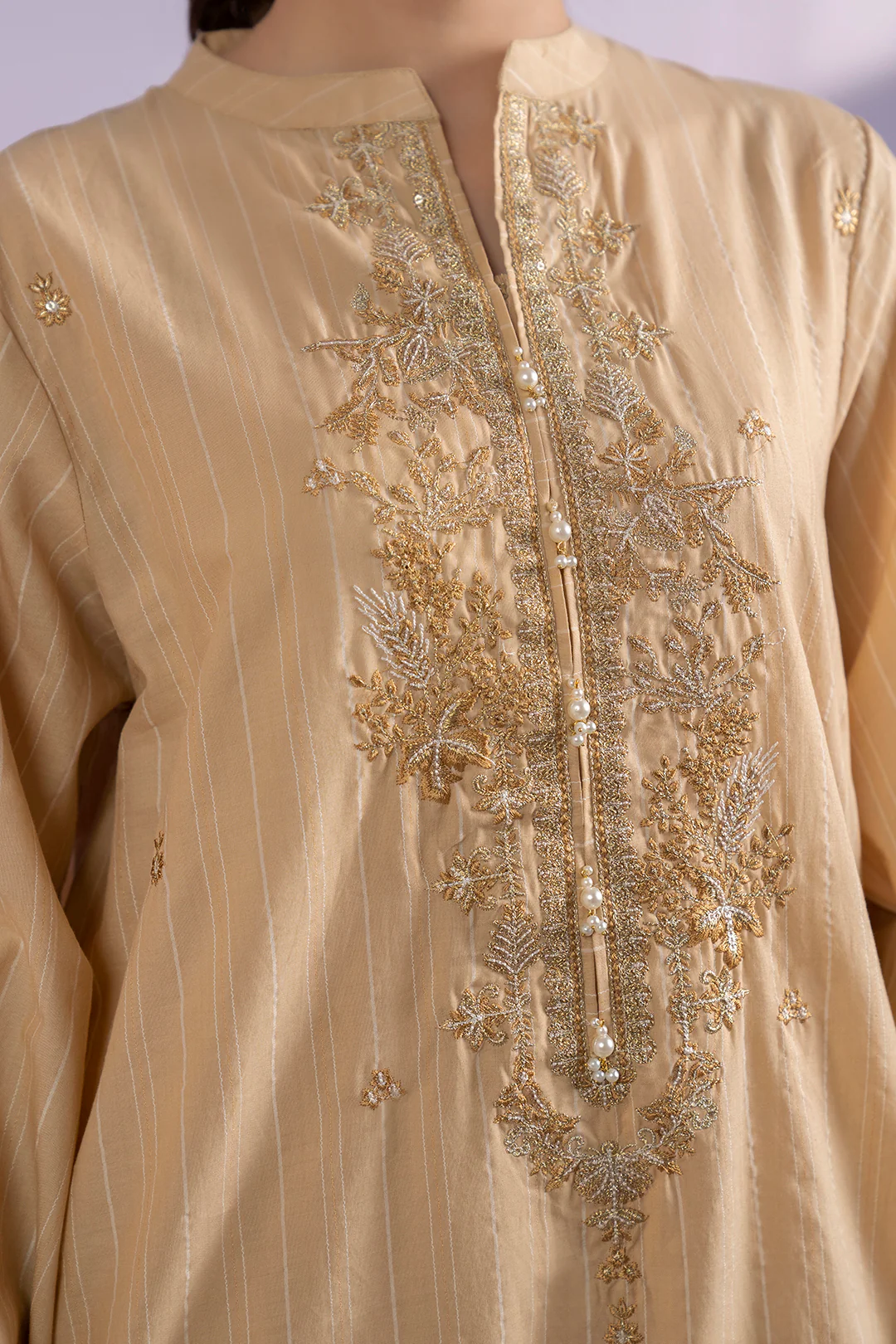 Embroidered Kurta Dupatta Trouser - 3392 - Image 6