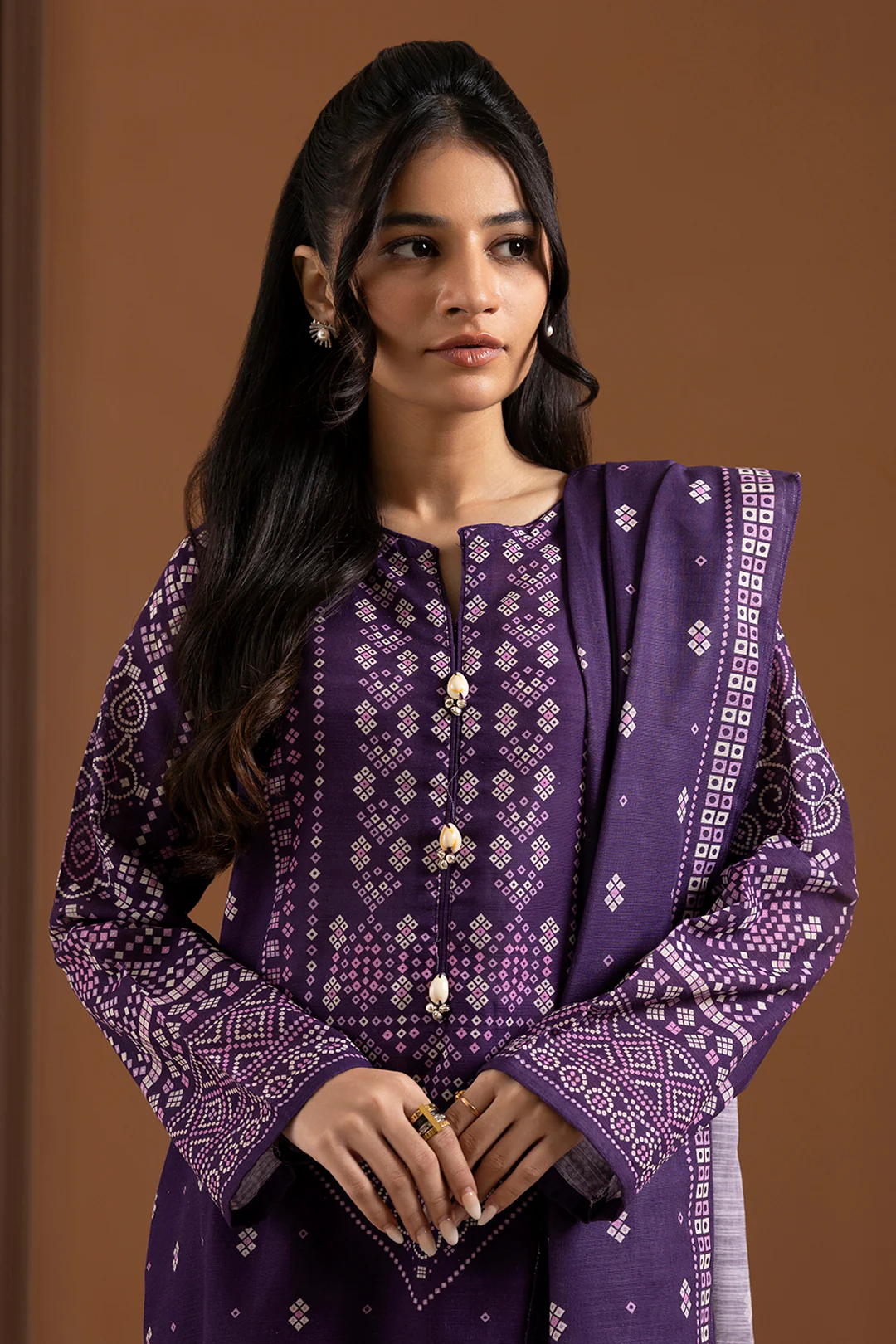 Kurta Dupatta Trouser - 2697 - Image 2