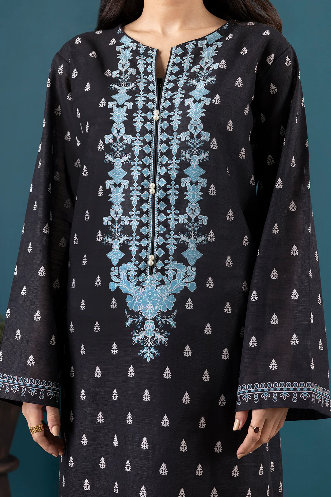 Kurta Dupatta Trouser - 2703 - Image 8