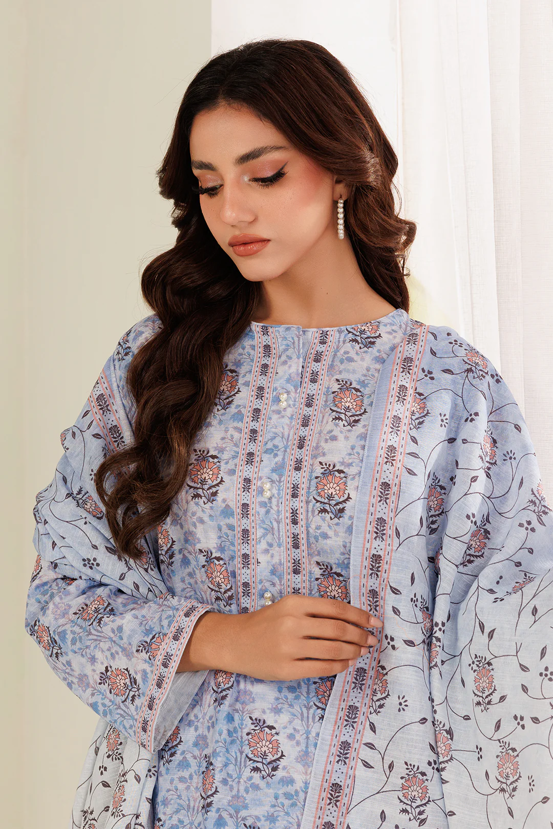 Kurta Dupatta Trouser - 2704 - Image 2