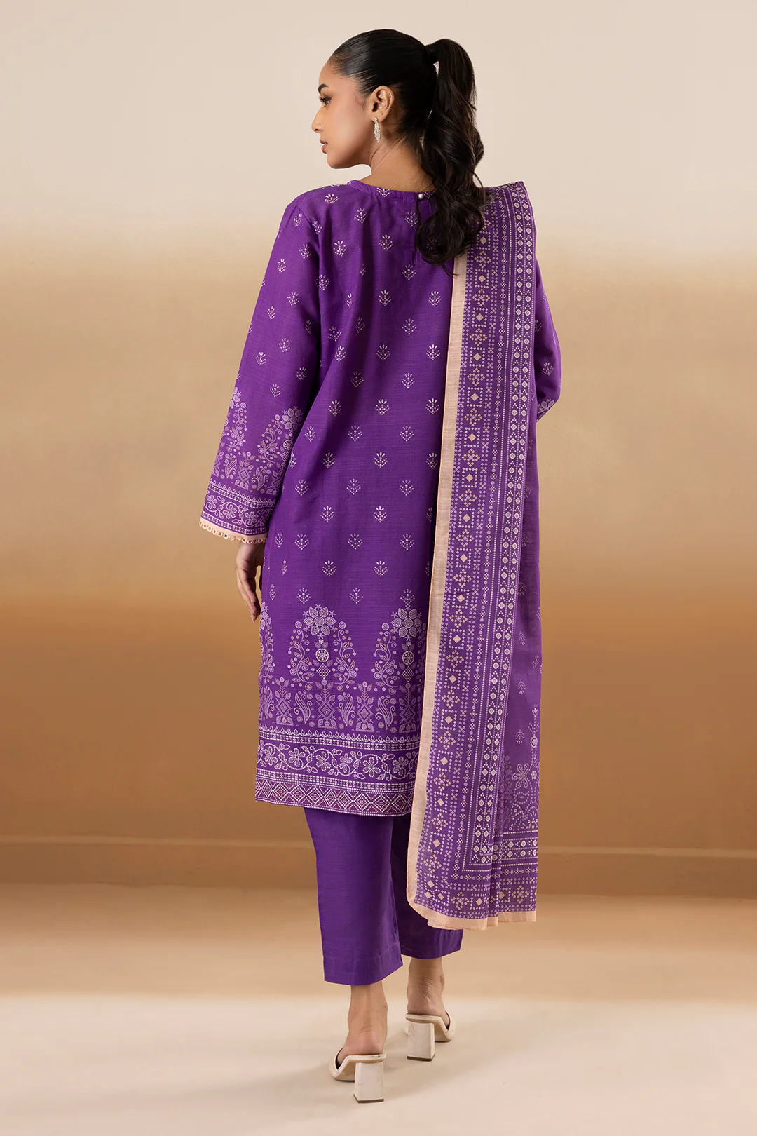 Kurta Dupatta Trouser - 2705 - Image 6