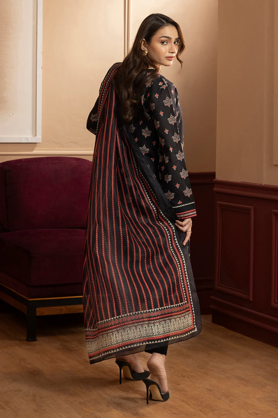 Kurta Dupatta Trouser - 2776 - Image 6