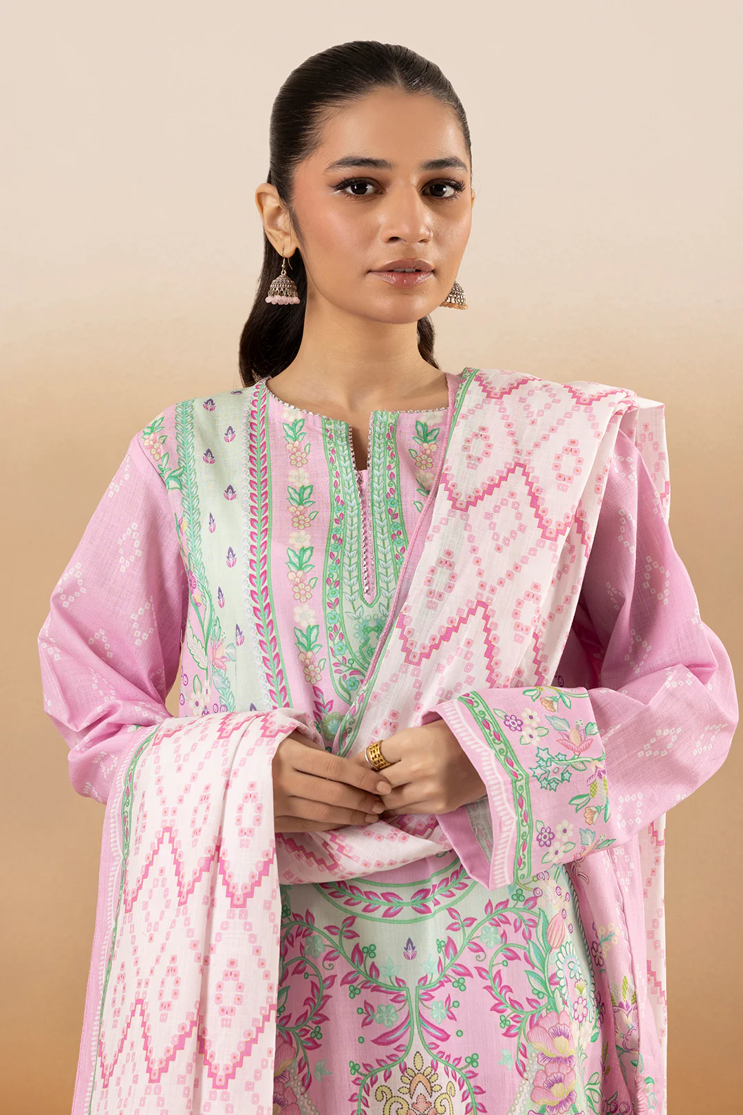 Kurta Dupatta Trouser - 2778 - Image 2