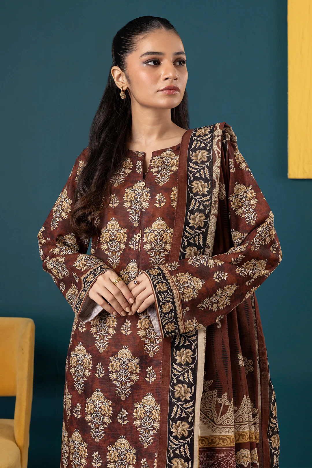 Kurta Dupatta Trouser - 2779 - Image 2