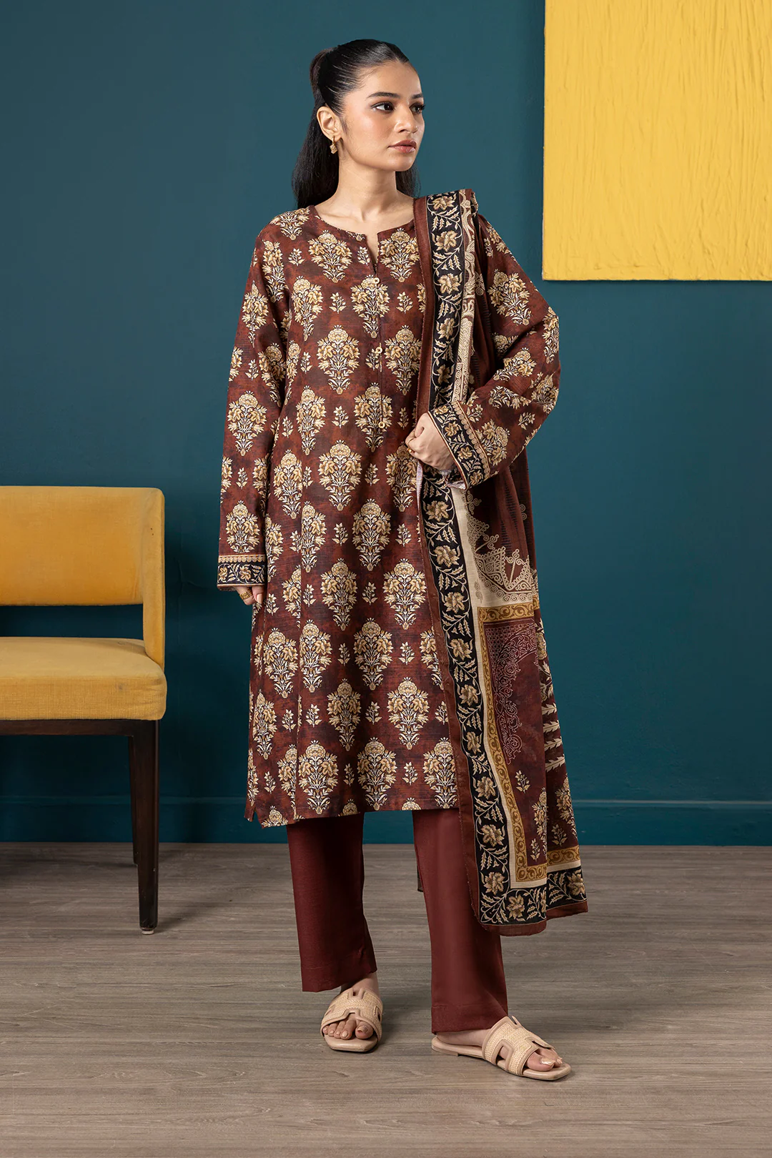 Kurta Dupatta Trouser - 2779 - Image 3