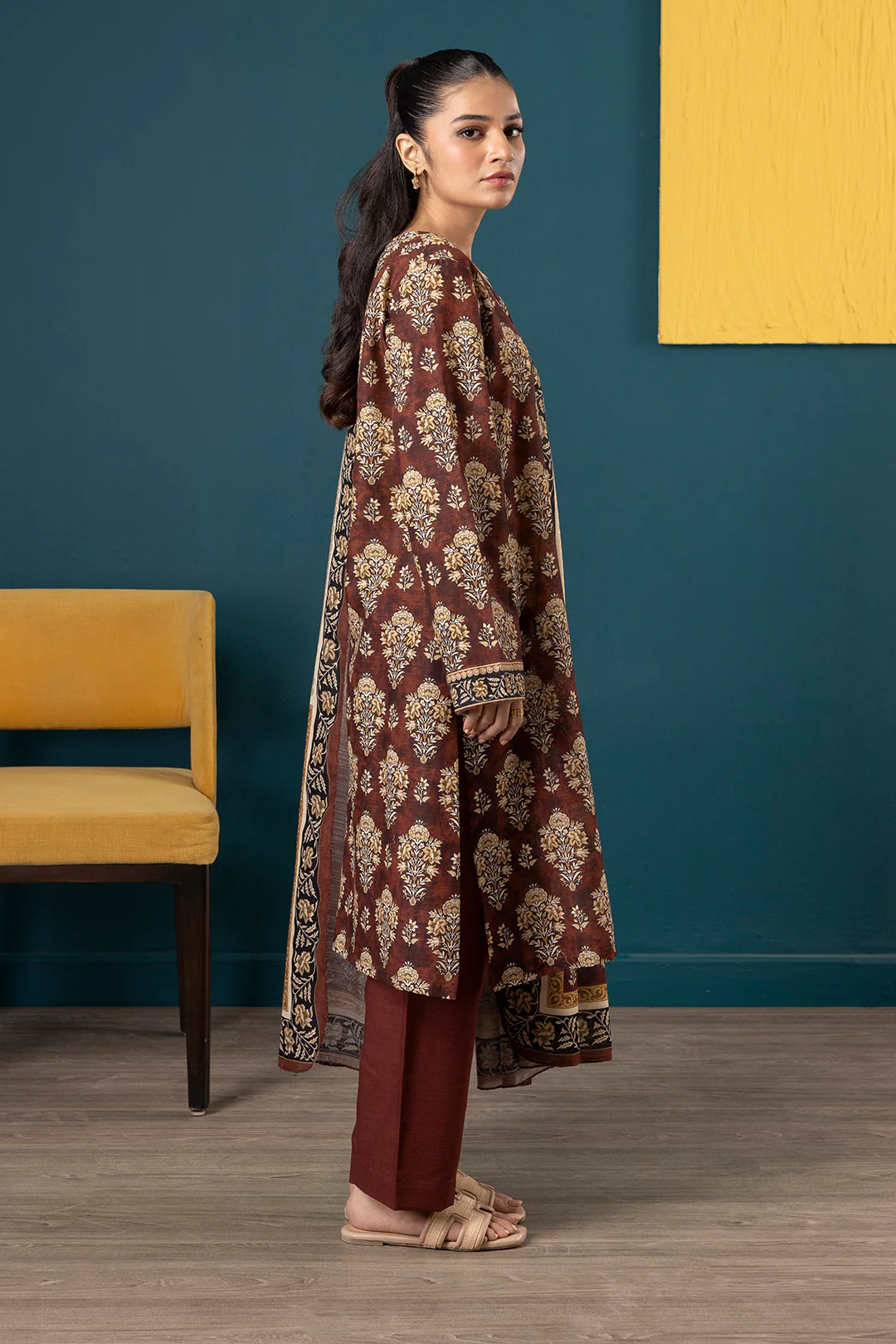 Kurta Dupatta Trouser - 2779 - Image 4