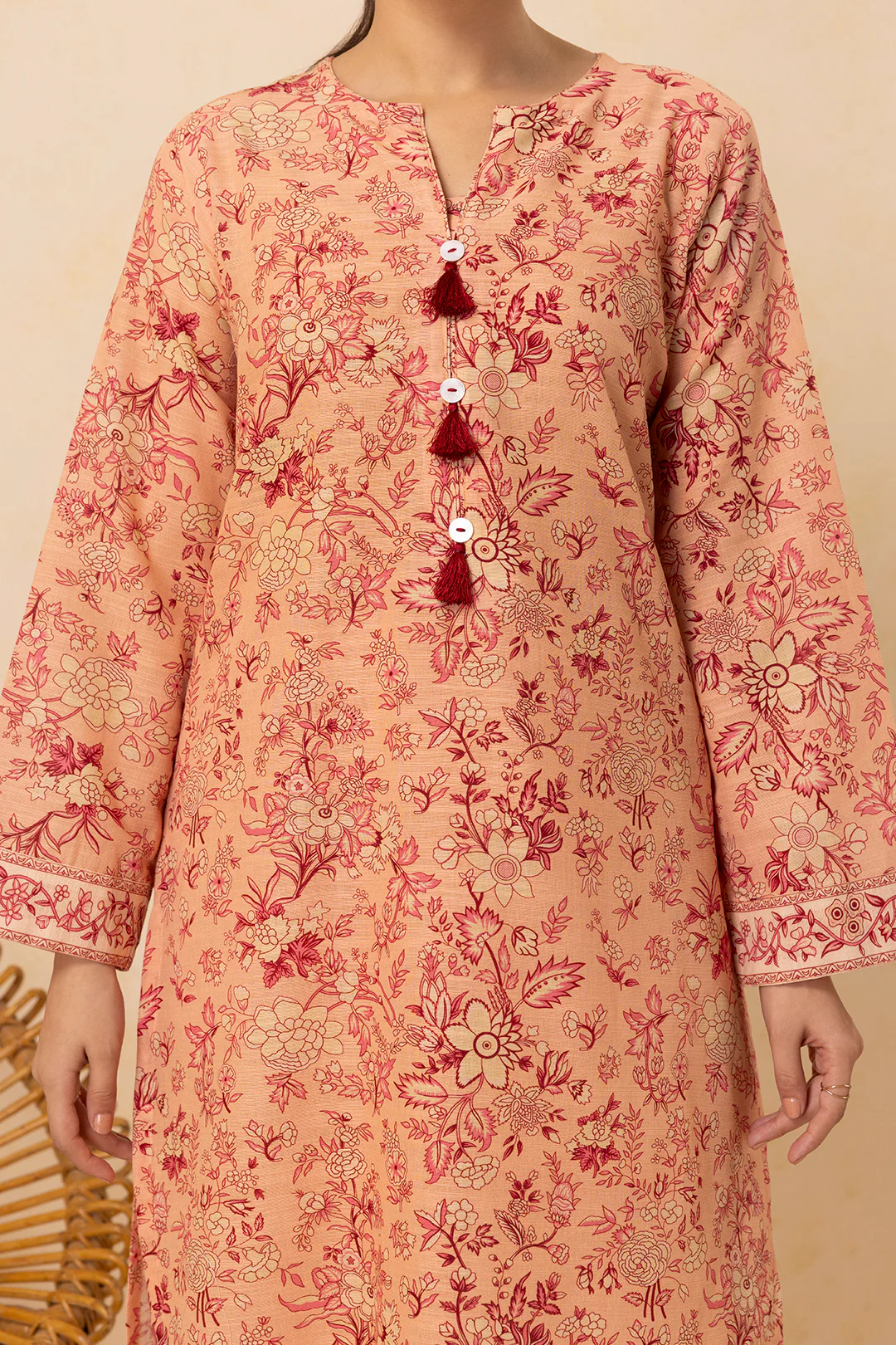 Kurta Dupatta Trouser - 2787 - Image 5