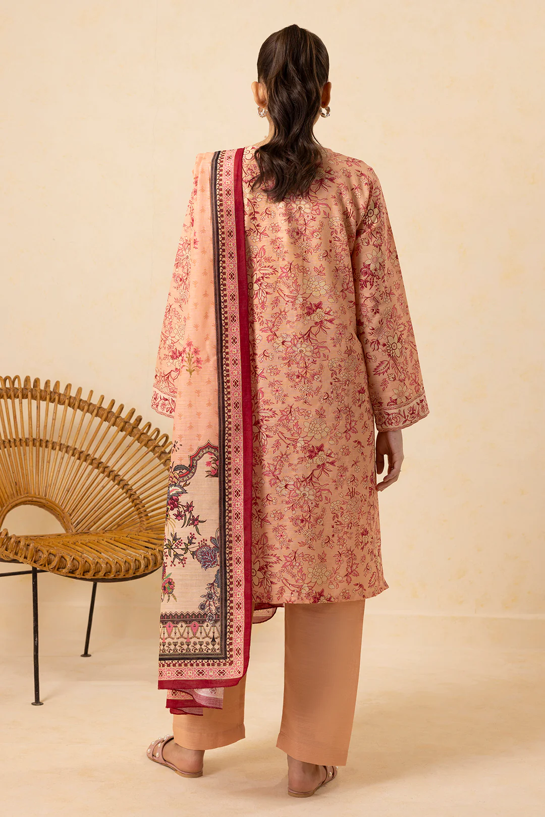 Kurta Dupatta Trouser - 2787 - Image 7