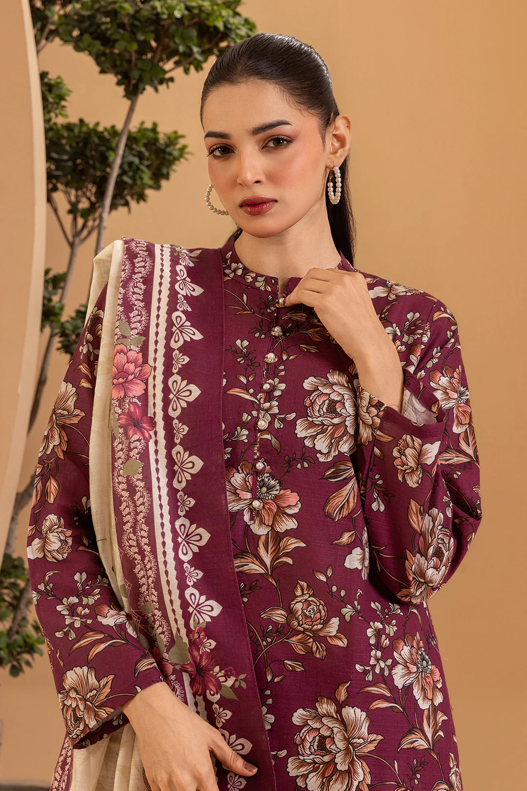 Kurta Dupatta Trouser - 2789 - Image 2
