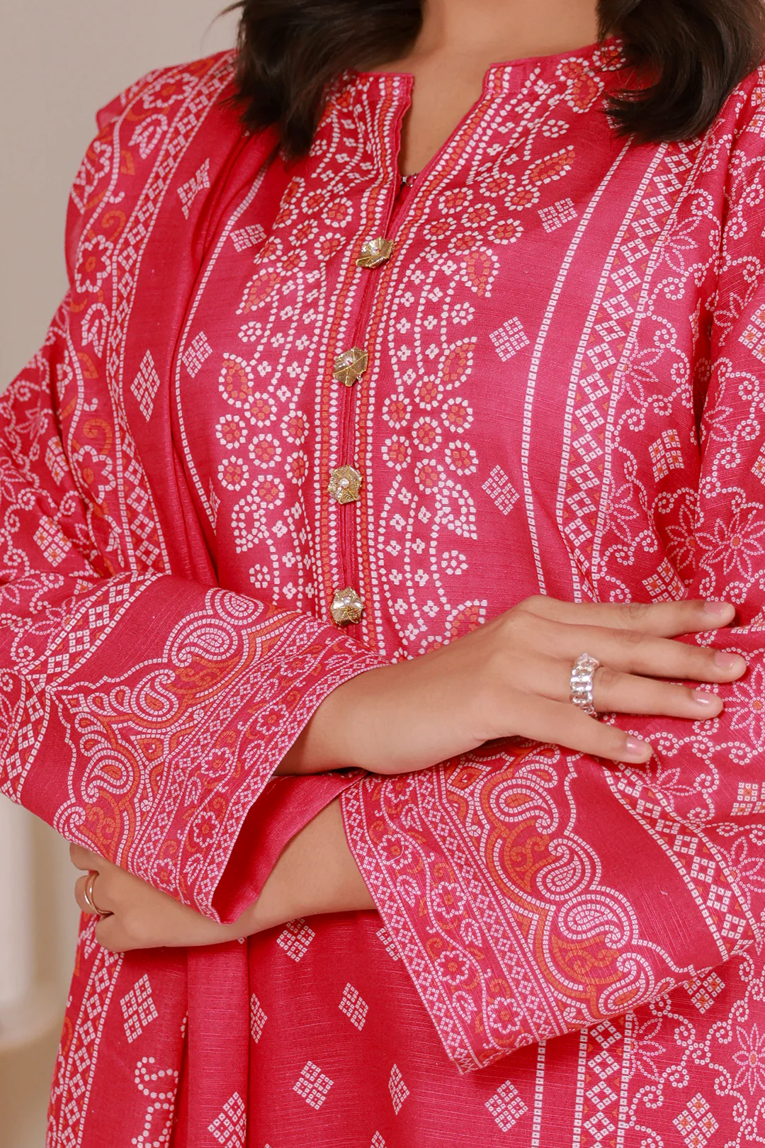 Kurta Dupatta Trouser - 2867 - Image 4