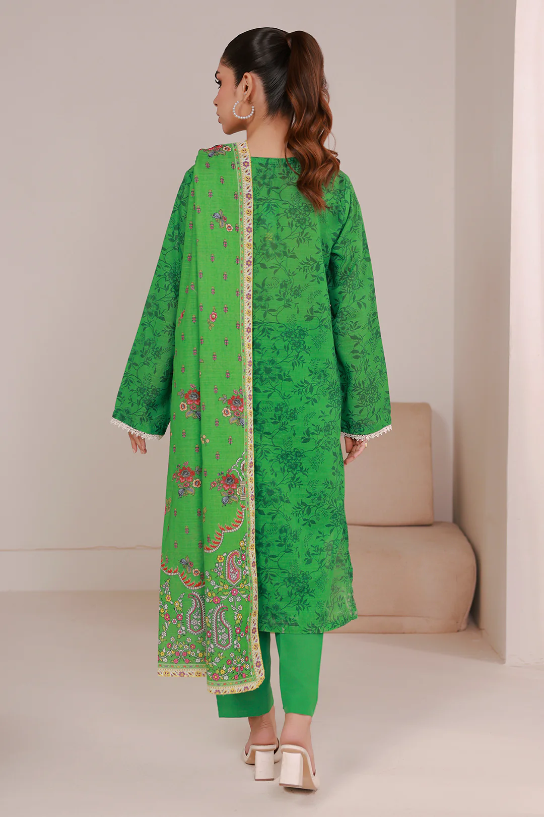 Kurta Dupatta Trouser - 2874 - Image 5