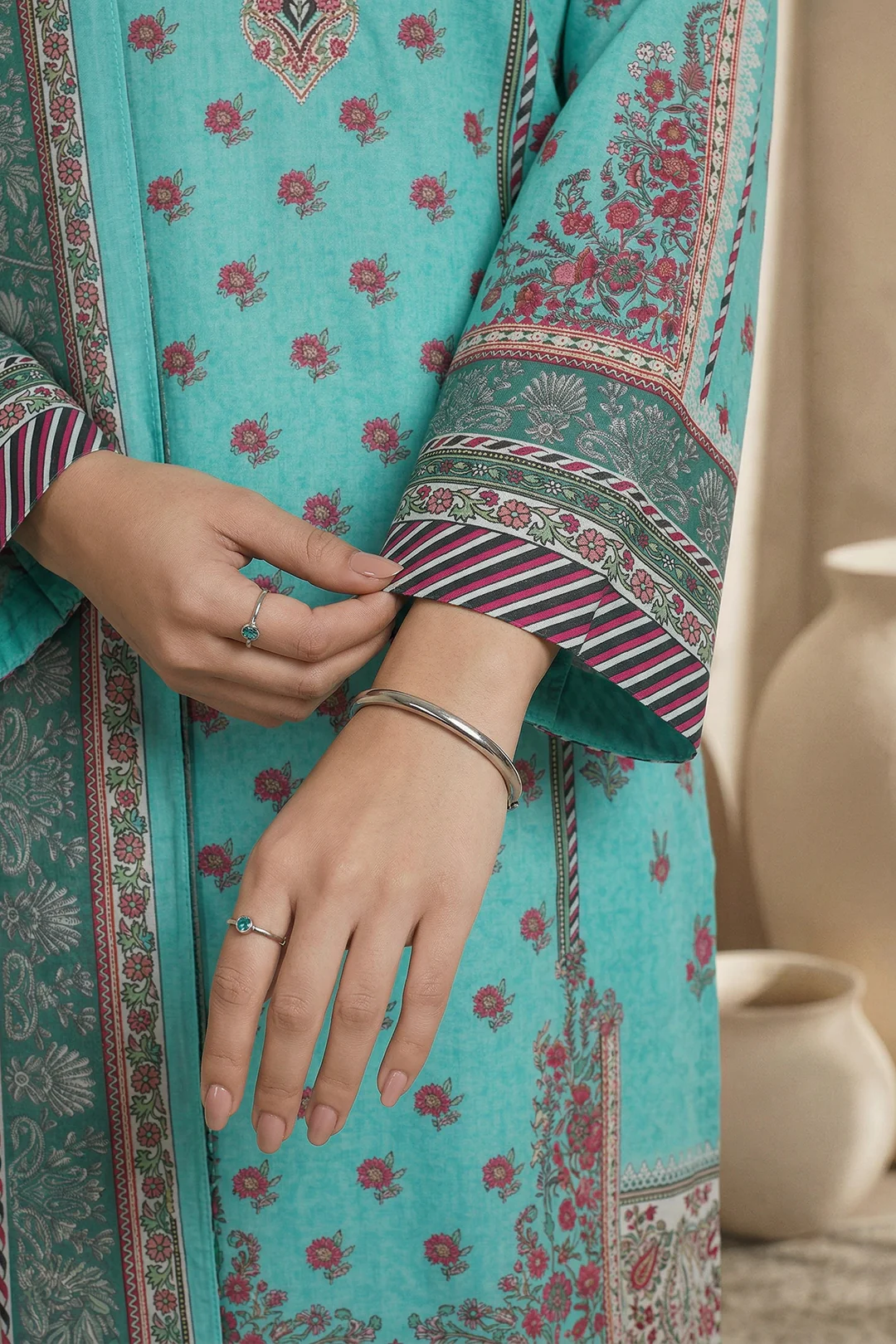 Kurta Dupatta Trouser - 2877 - Image 4