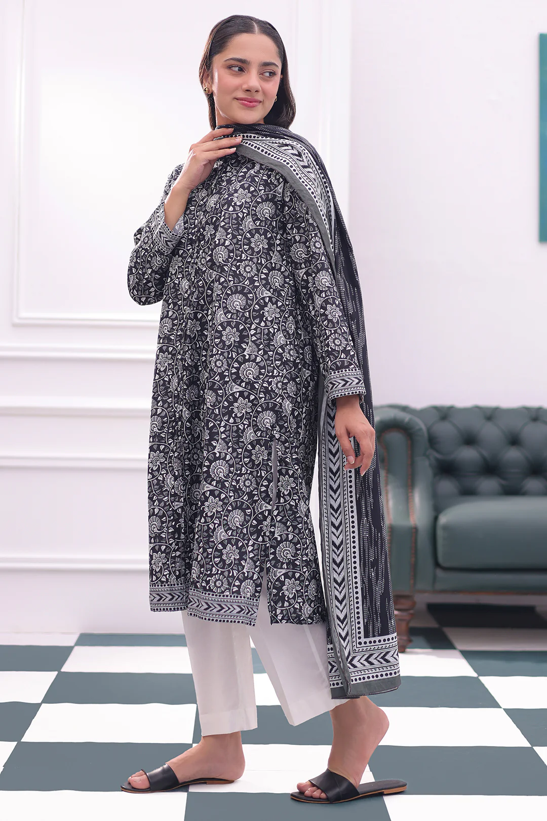 Kurta Dupatta - 2883 - Image 3
