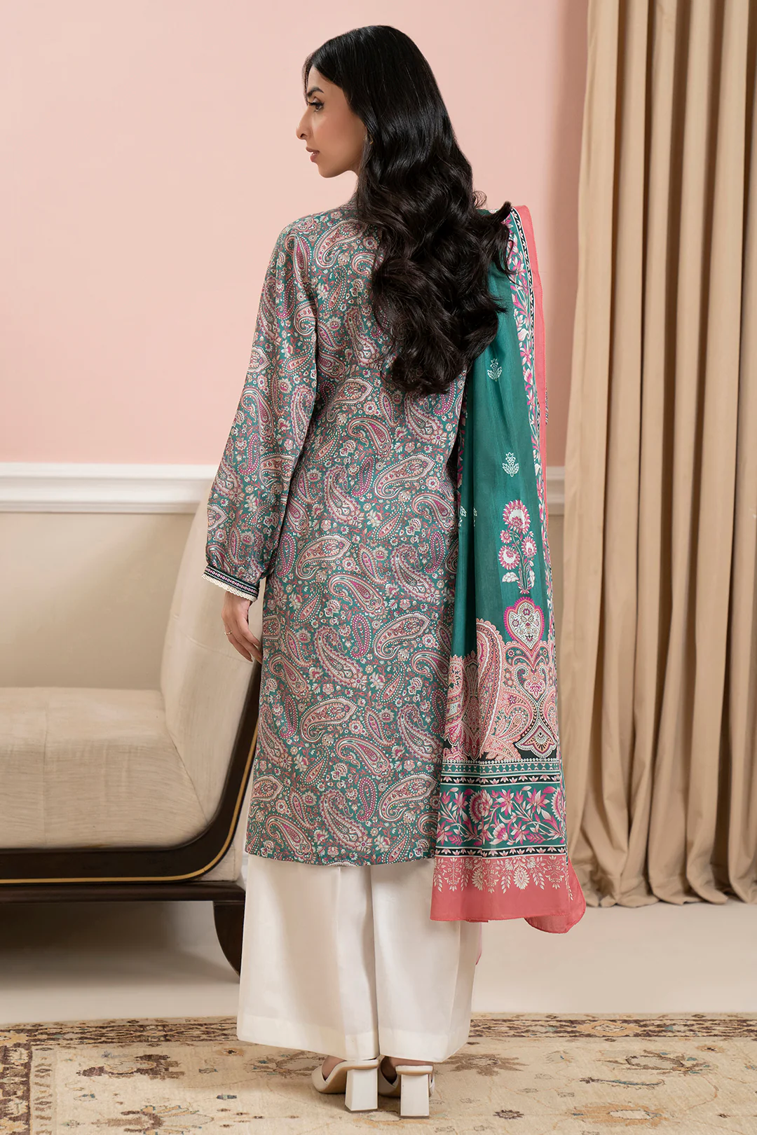 Kurta Dupatta - 3268 - Image 8