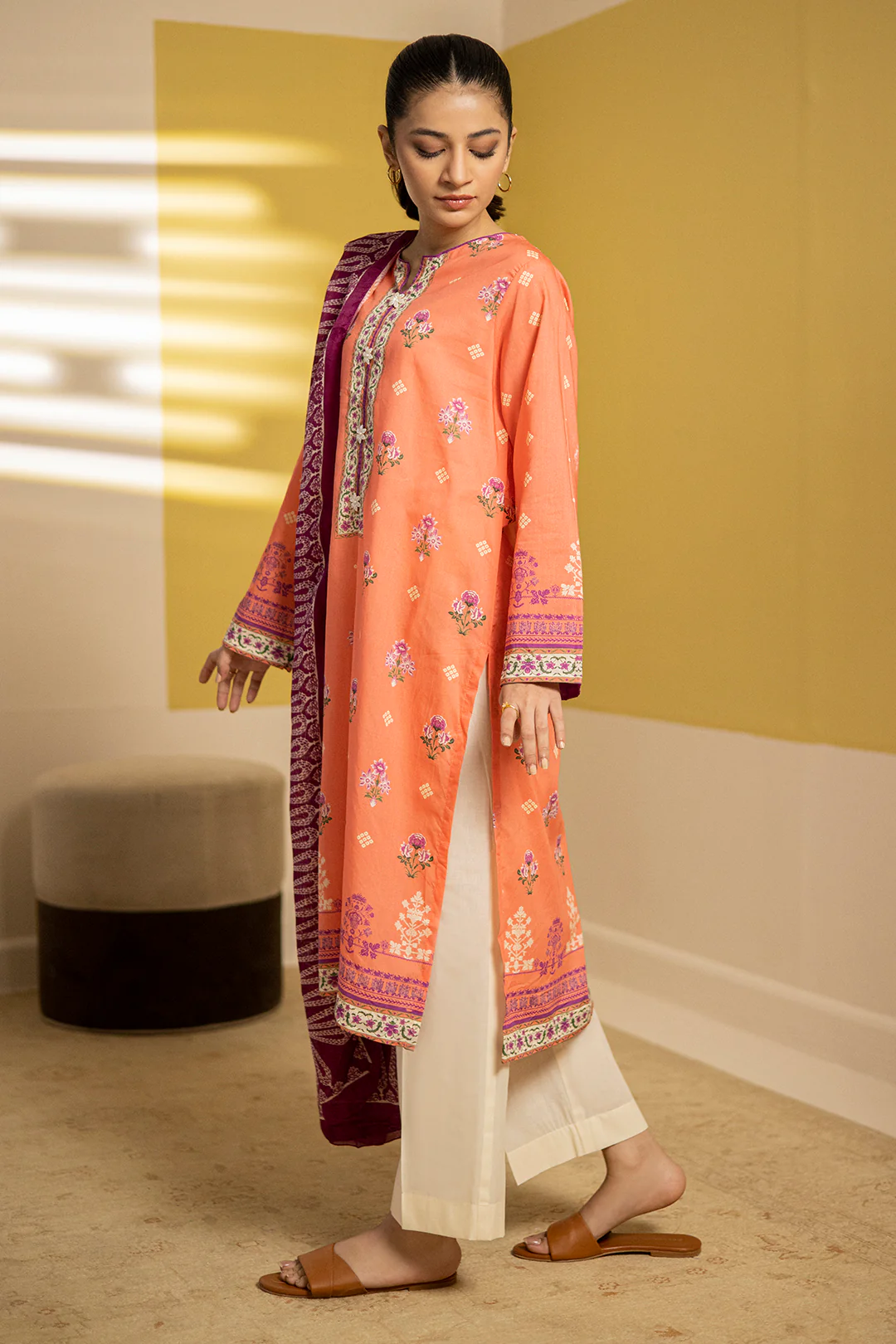 Kurta Dupatta - 2076 - Image 3