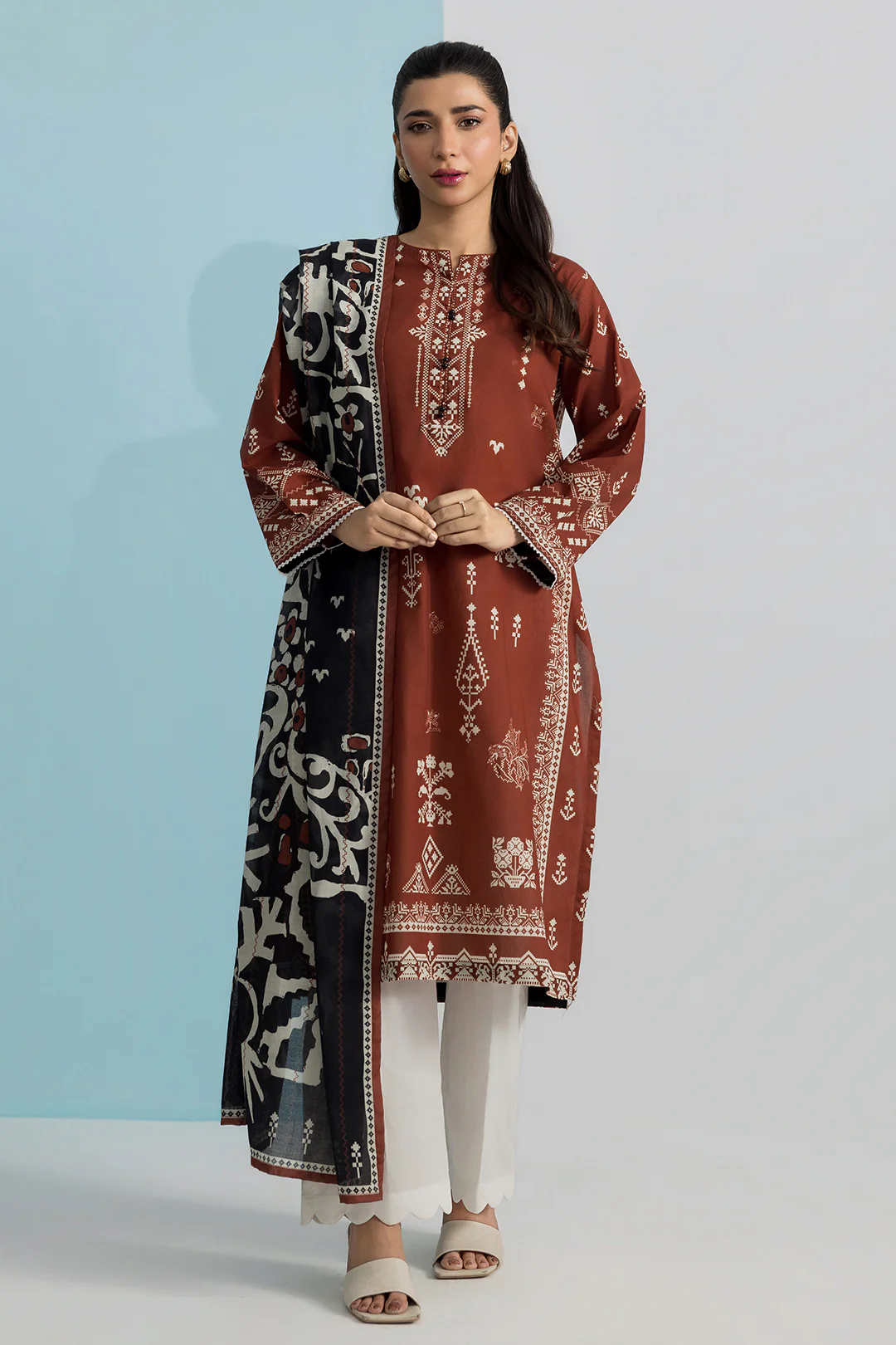 Kurta Dupatta - 2397 - Image 2