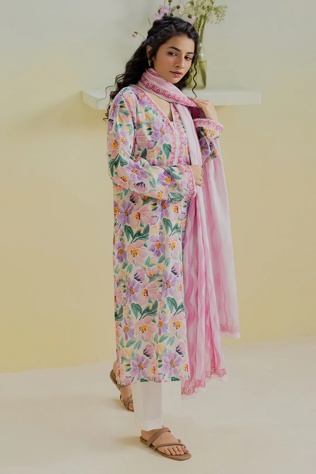 Kurta Dupatta - 2404 - Image 3