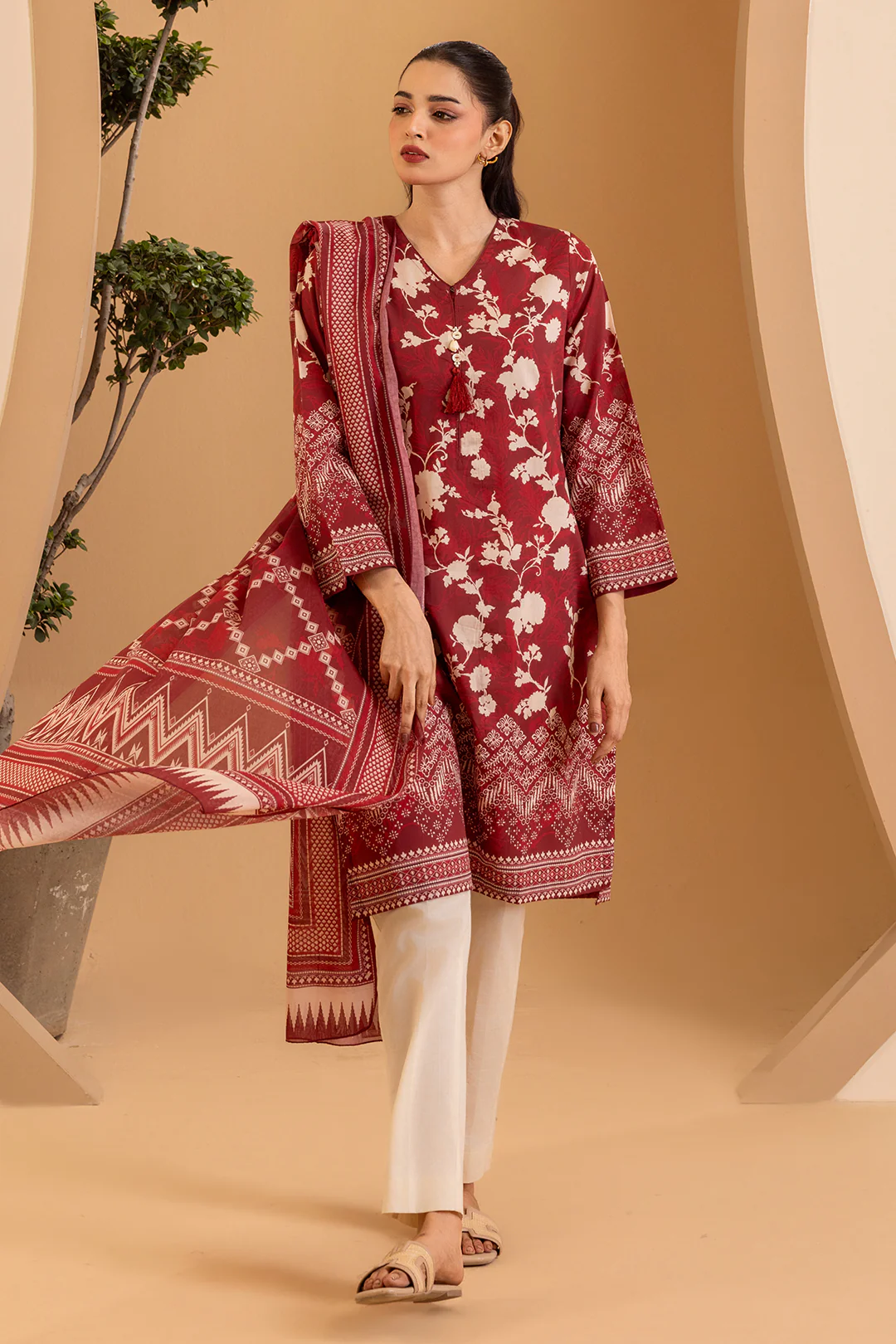 Kurta Dupatta - 2407 - Image 3