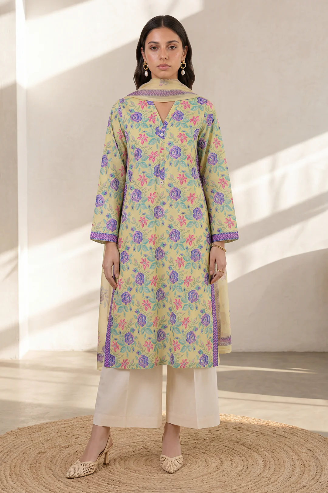 Kurta Dupatta - 2416 - Image 2