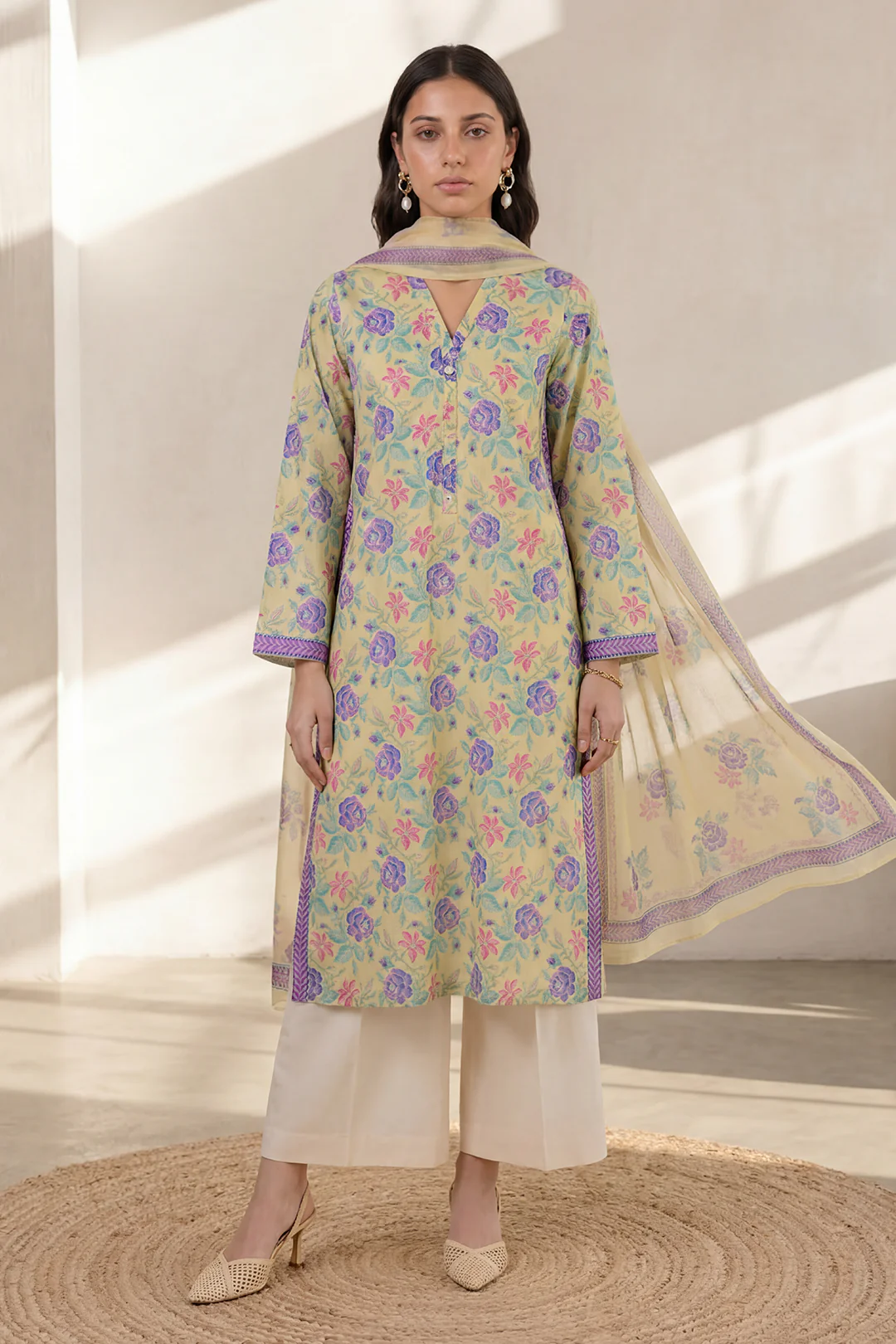 Kurta Dupatta - 2416 - Image 3