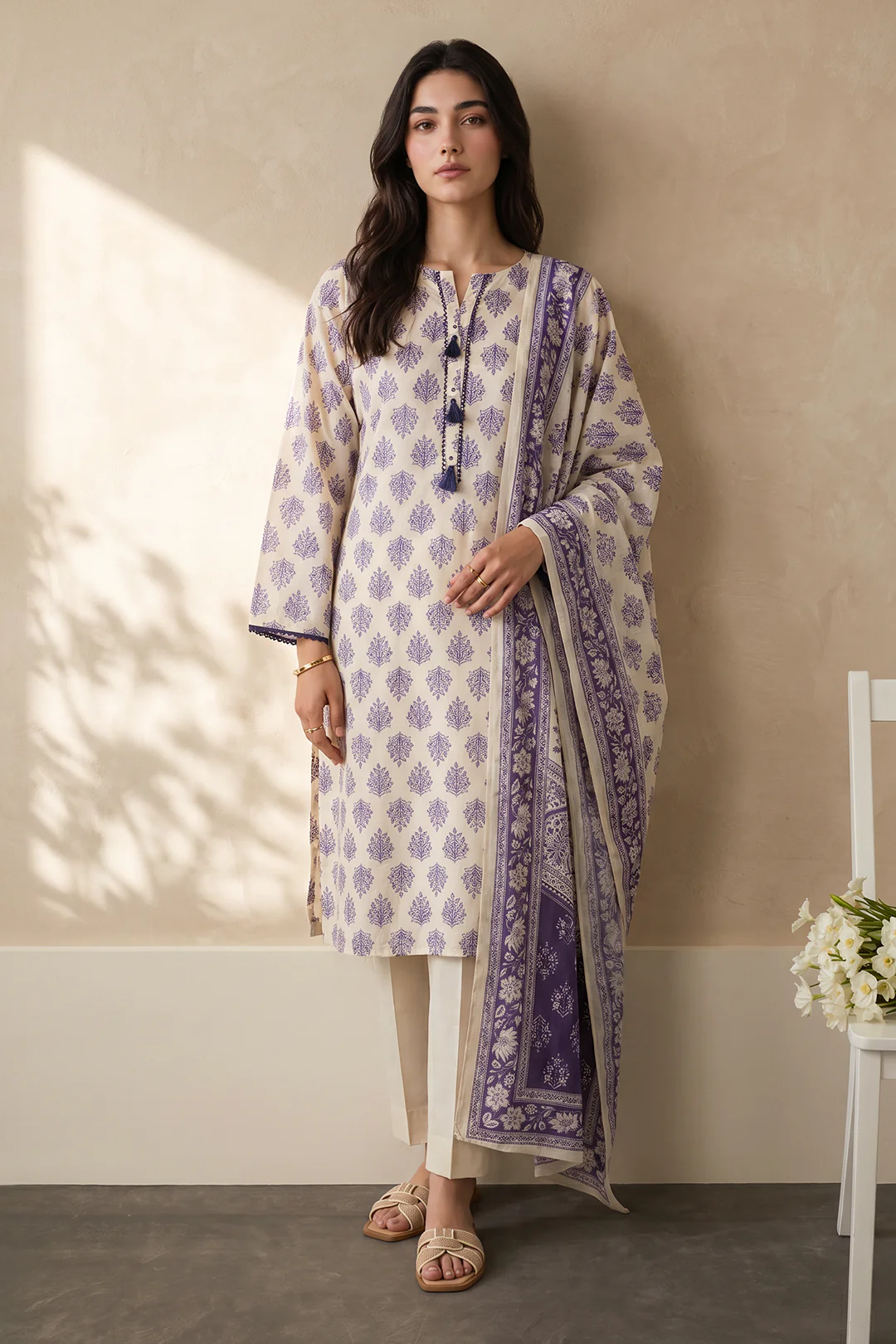 Kurta Dupatta - 2659 - Image 3