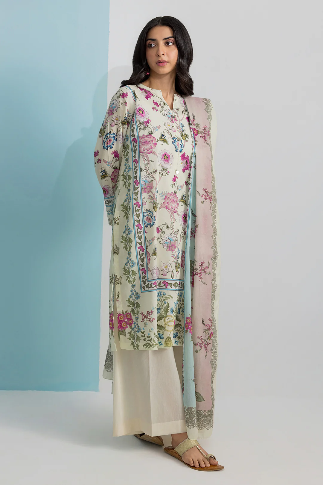 Kurta Dupatta - 2897 - Image 4