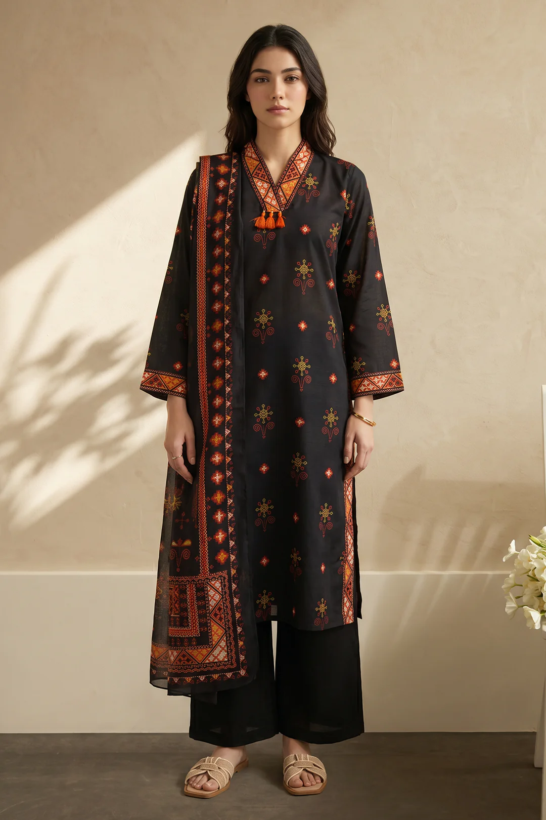 Kurta Dupatta - 2980 - Image 3